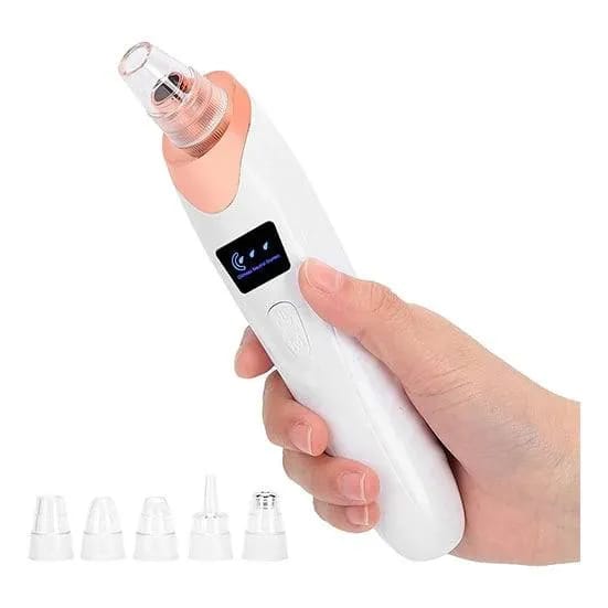 5-in-1 Electric Blackhead Remover – Deep Cleansing Blackhead & Pore Remover for Nose & Face