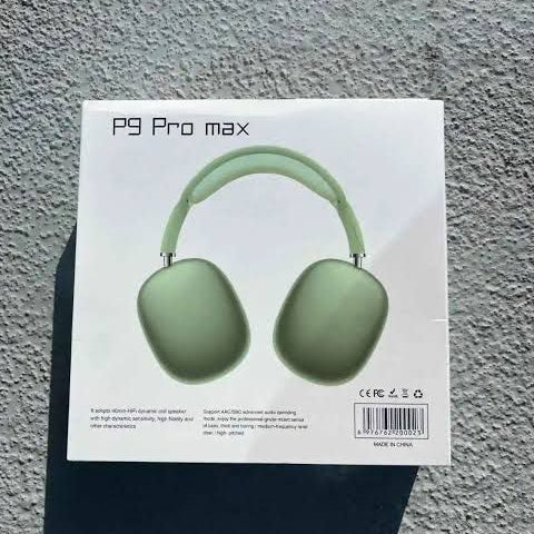 P9 Pro Max Wireless Bluetooth Headphones – Premium Over-Ear Headset for Music, Gaming & Travel