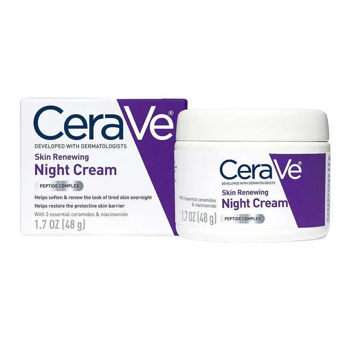 CeraVe 4-in-1 Skincare Kit – Cleanser, Serum, Night Cream & Sunblock for Radiant, Healthy Skin