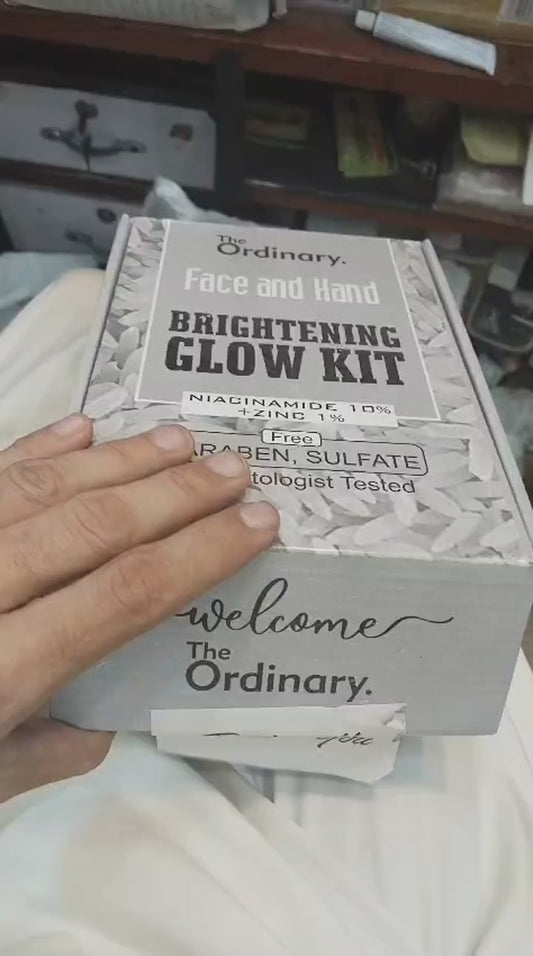 The Ordinary Glow Kit for Face & Hands – Brightening & Radiance Skincare Set for Healthy, Glowing Skin